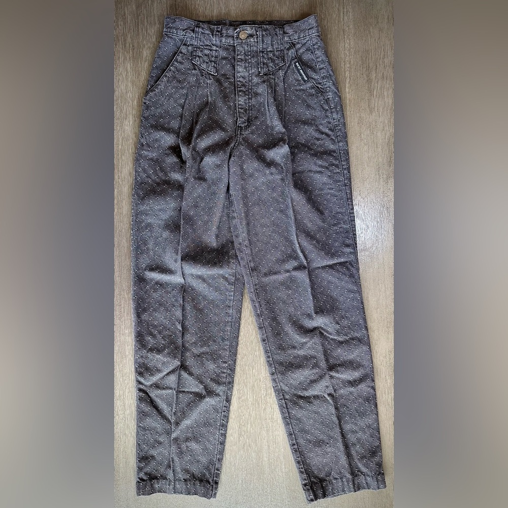 Vintage Rockies Denim Grey Black Patterned Jeans 28 - Picture 2 of 13